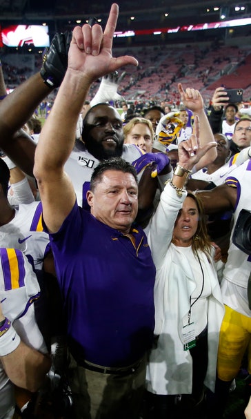 Column:  Coach O turns out to be the perfect choice for LSU
